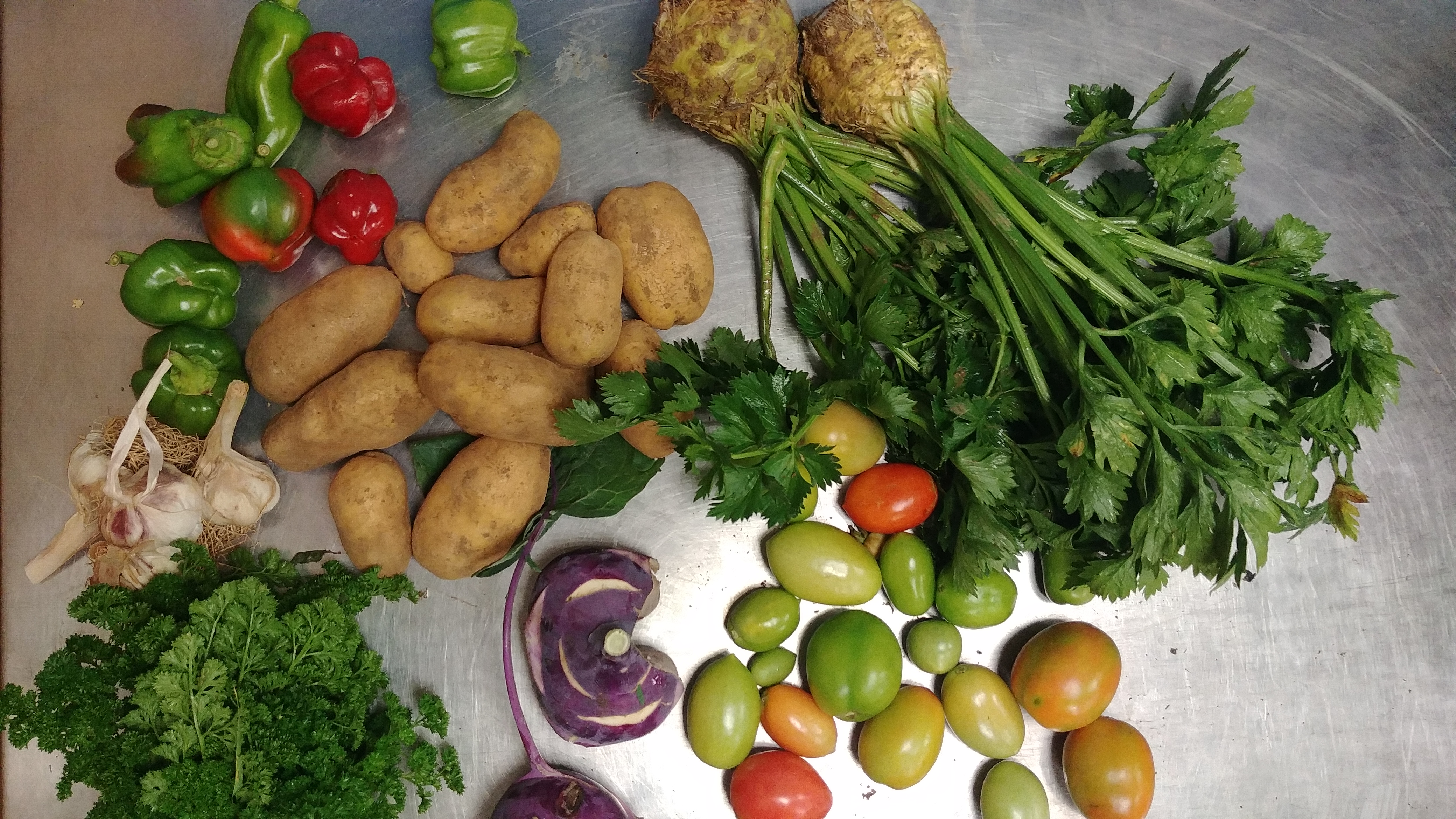 Légumes – 2017 – Octobre – 4ème panier