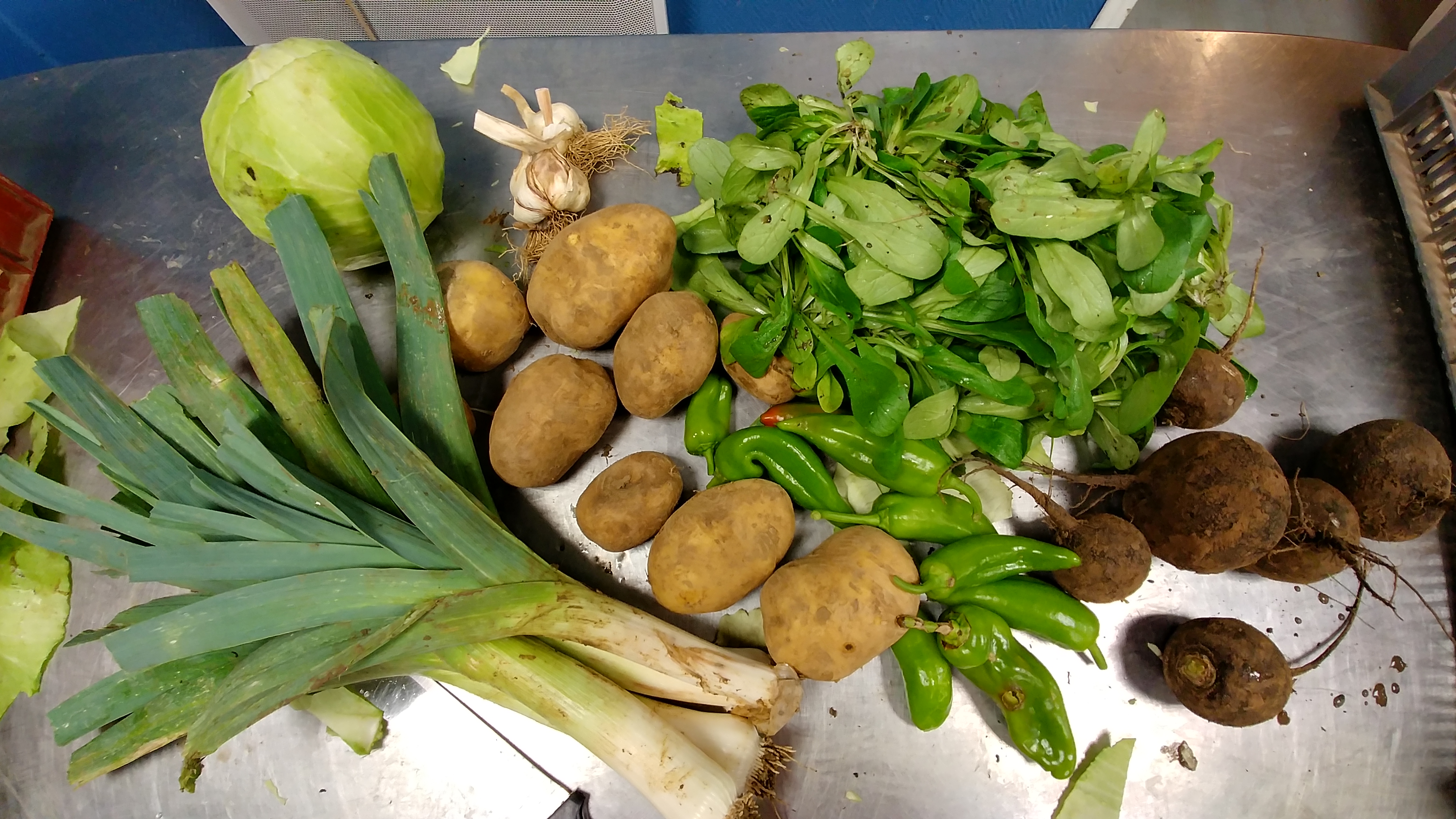 Légumes – 2017 – Novembre – 4ème panier